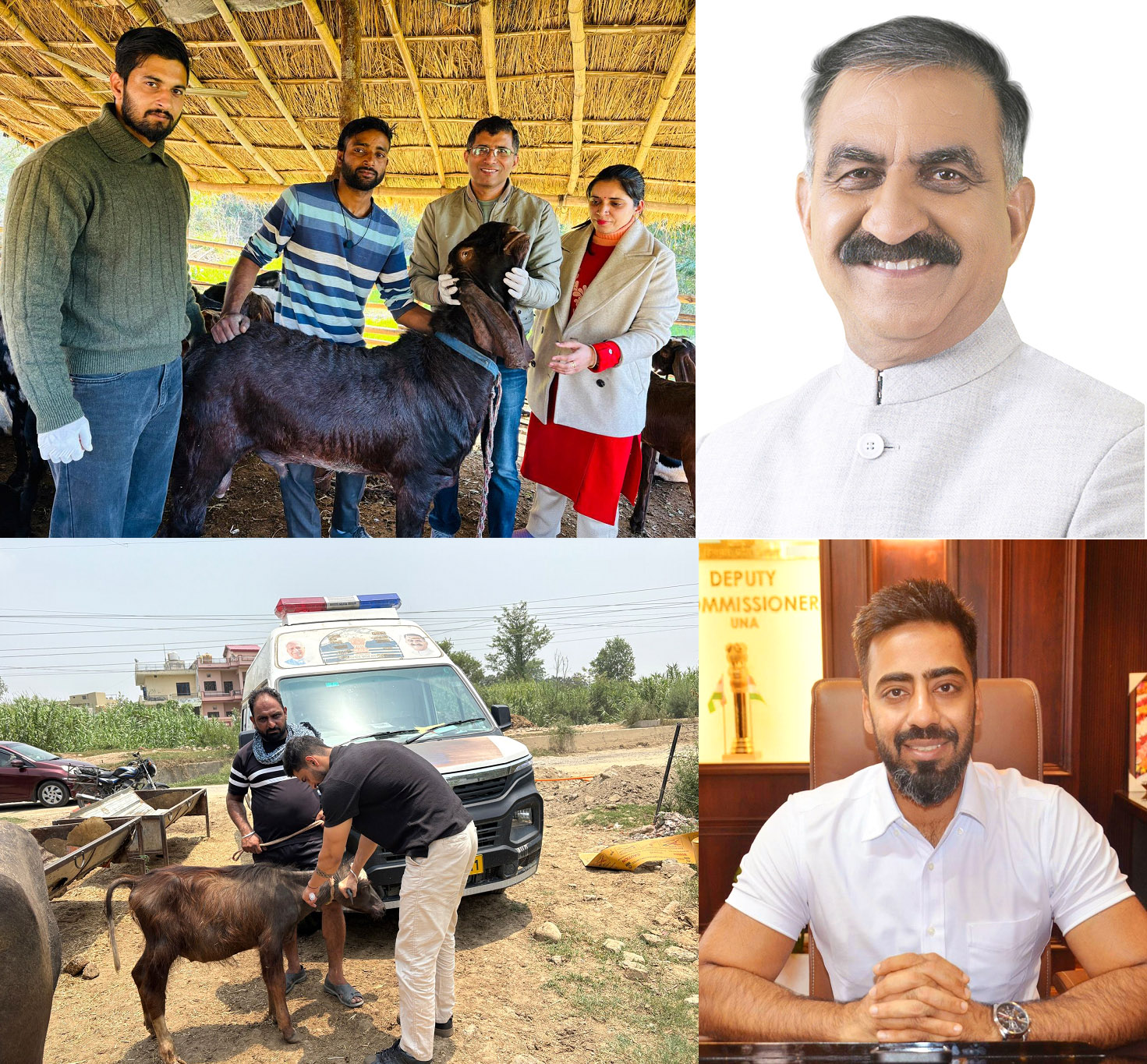 Mobile veterinary service became a boon for thousands of cattle keepers of Una district.